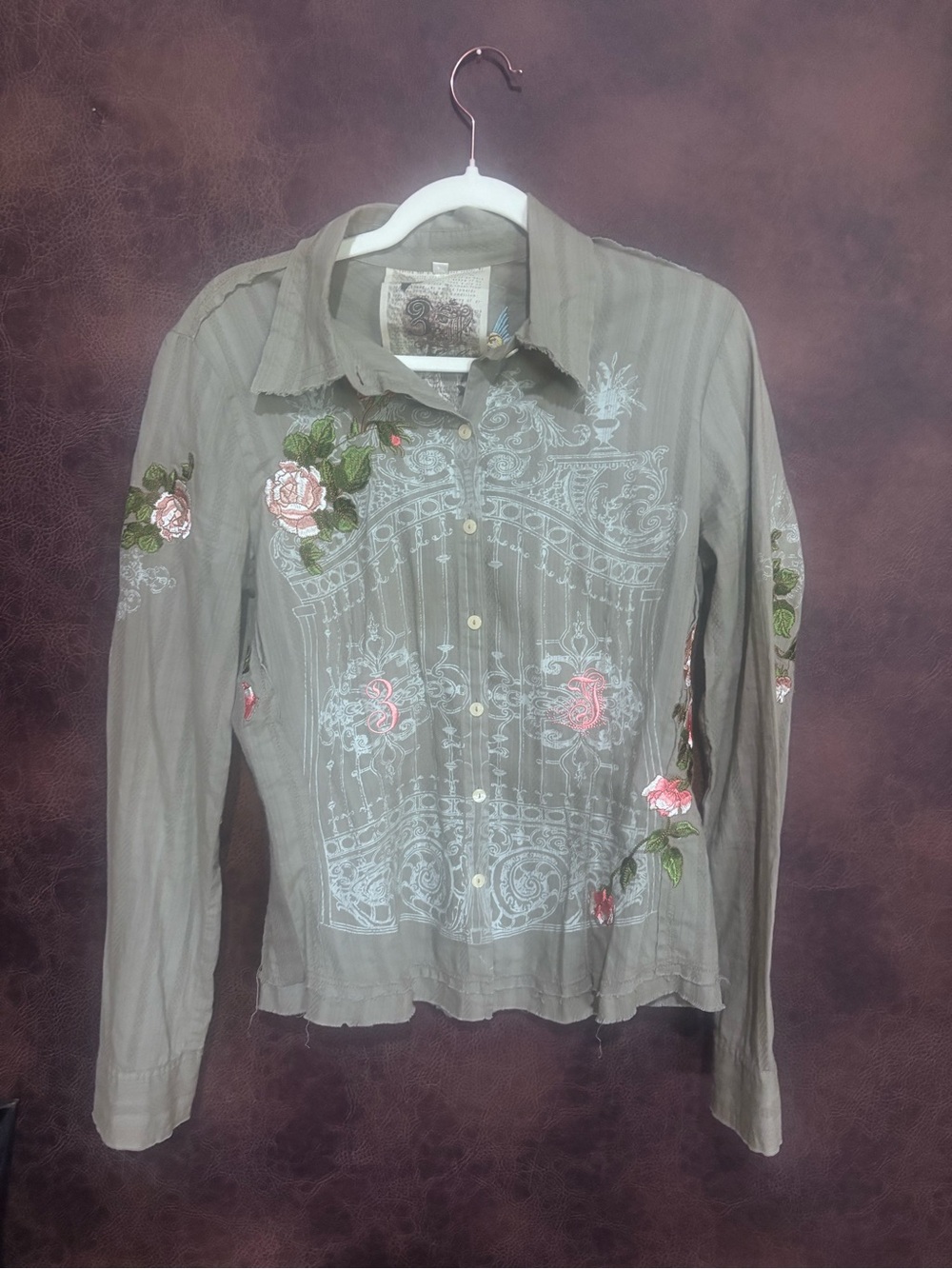 3J workshop button down top - Picture 10 of 10